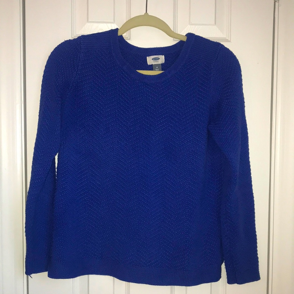 Old Navy, Medium sweater, cobalt blue
